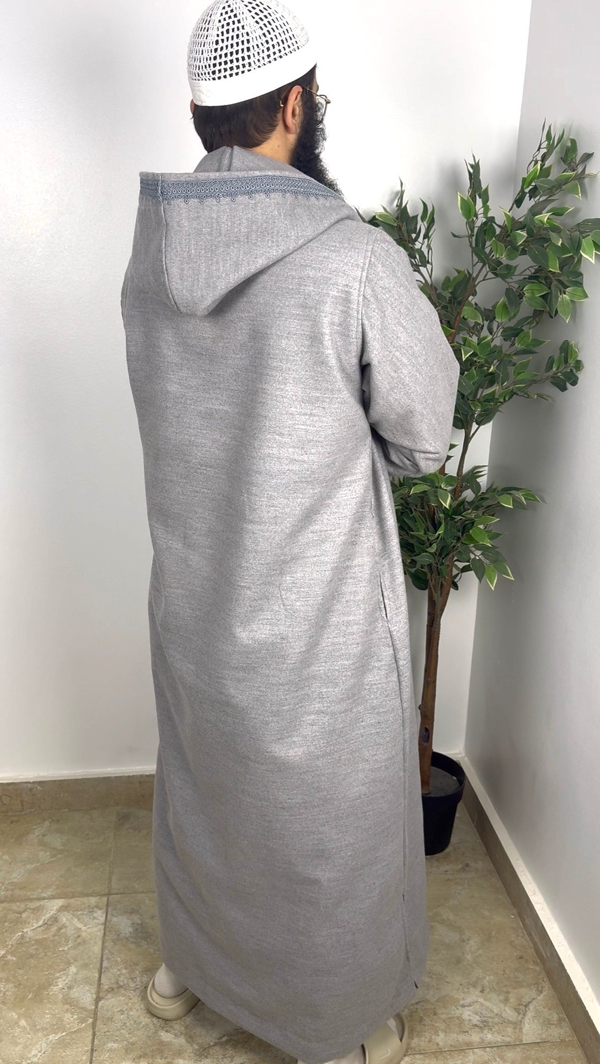 Jellaba Collection Hiver ❄️ (Gris 2)