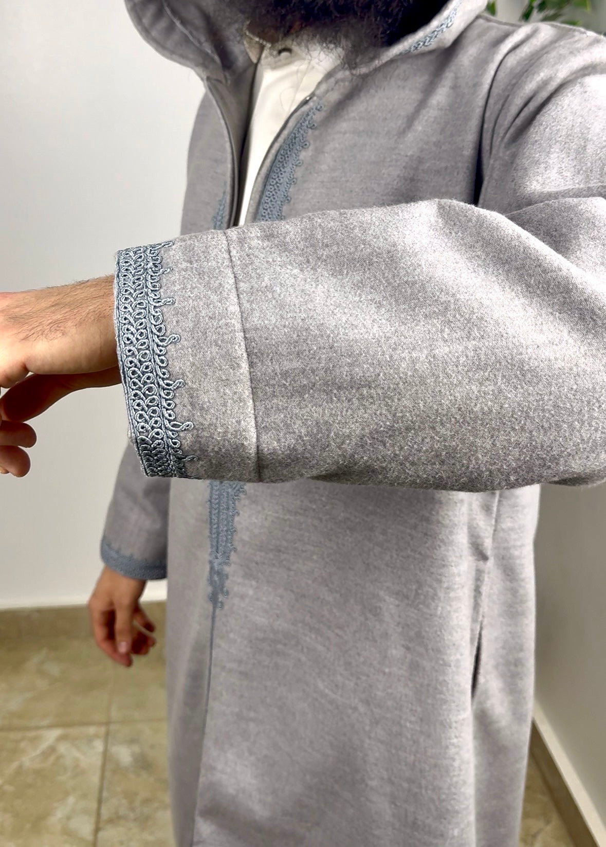 Jellaba Collection Hiver ❄️ (Gris 2)