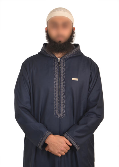 Collection Velours (bleu marine)
